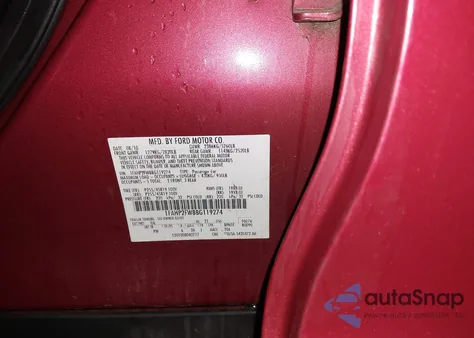 2011 Ford Taurus Limited from USA, damaged, VIN 1FAHP2FW8BG119274